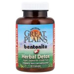 Yerba Prima, Great Plains® Bentonite + Herbal Detox, 60 Capsules