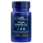 Life Extension Vitamin D3 -Vegan- 125 mcg (5000 IU) - 60 Softgels