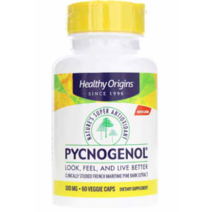 Healthy Origins, Pycnogenol, 100 mg, 60 Veggie Caps